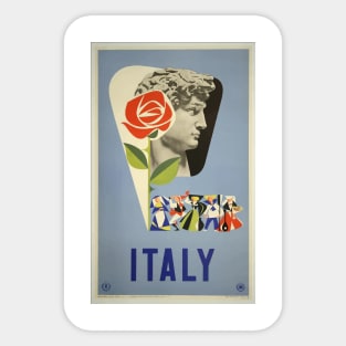 Vintage Travel - Italy Sticker